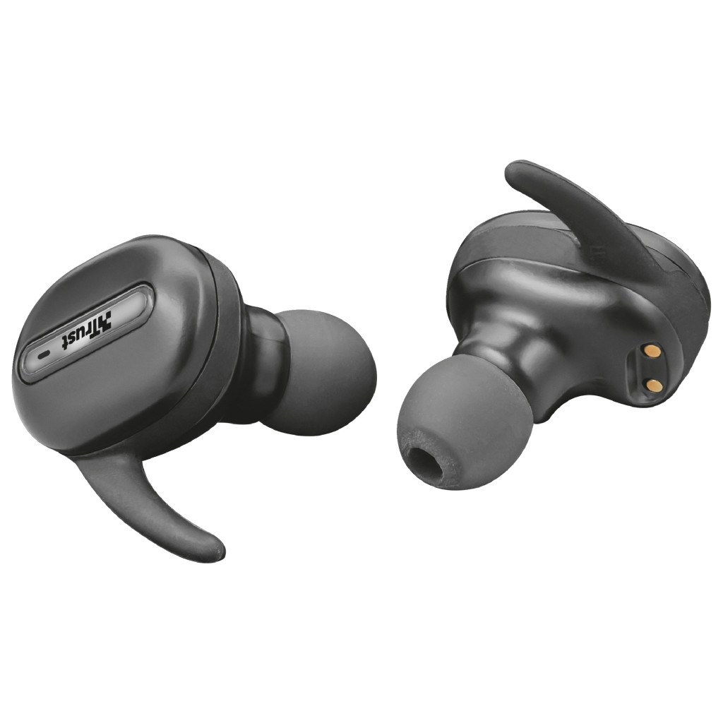 Навушники Trust Duet2 True Wireless Earbuds Black (22864) - зображення 1