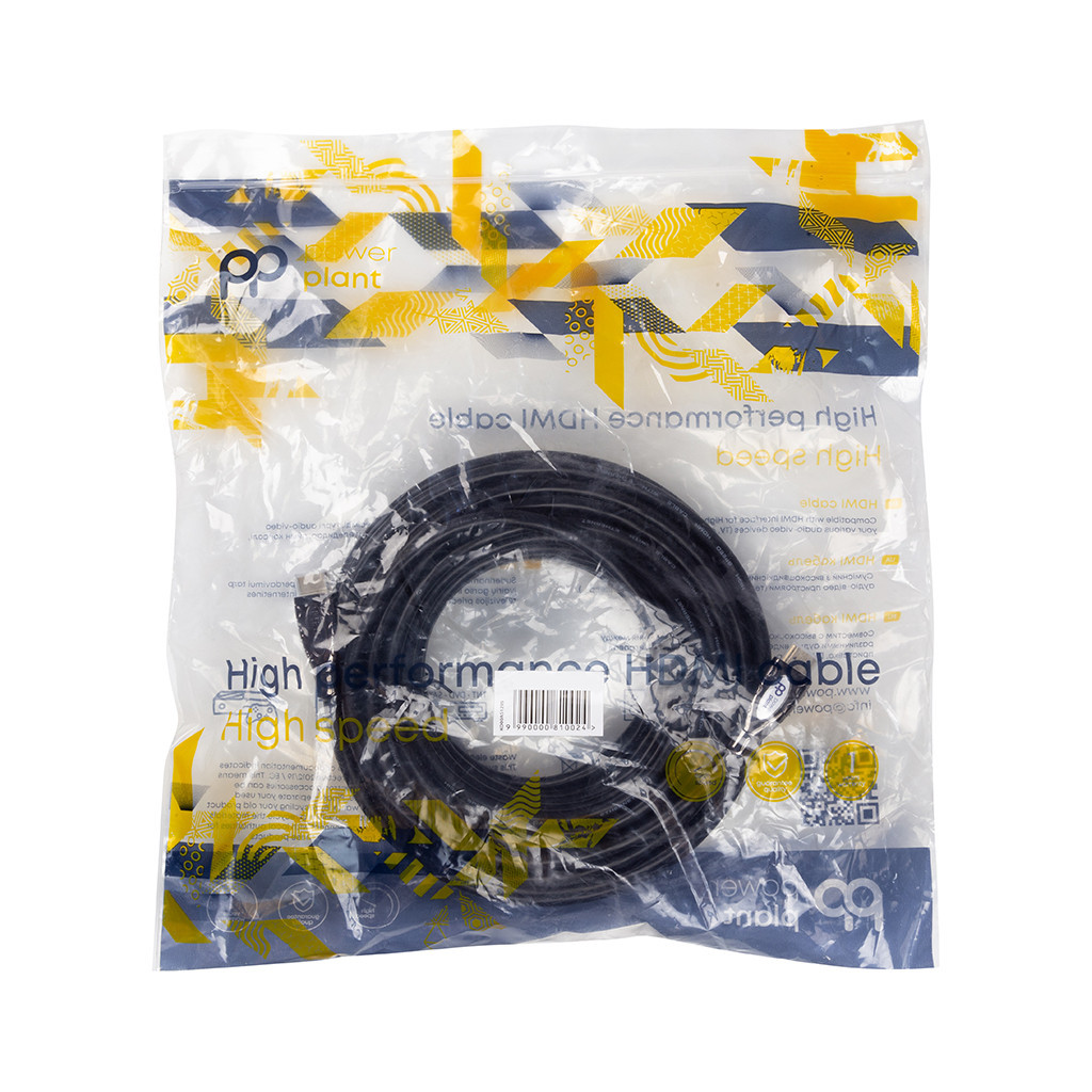 Кабель мультимедійний HDMI to HDMI 20.0m PowerPlant (KD00AS1295) - зображення 3