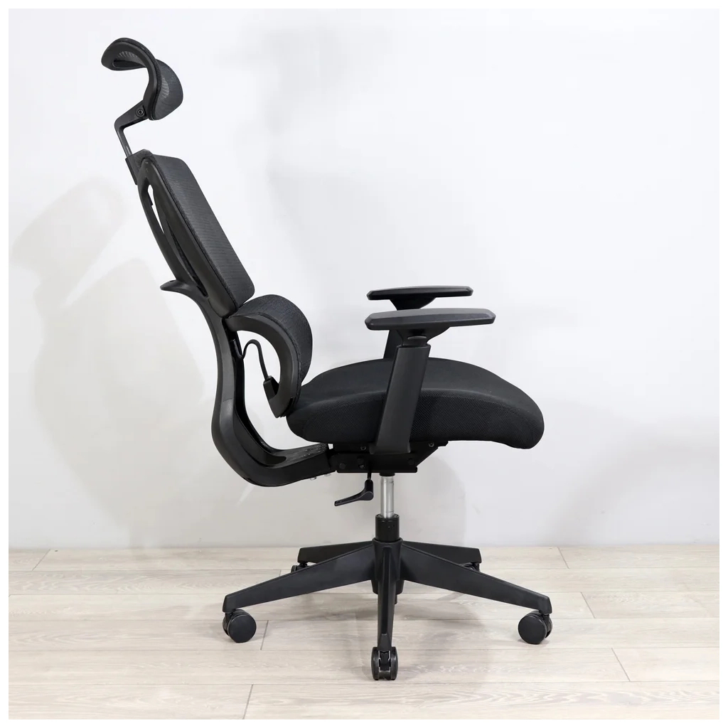 Офісне крісло Richman Баланс Про Пластик Synchro Сітка Чорне (ADD0003215) - зображення 6