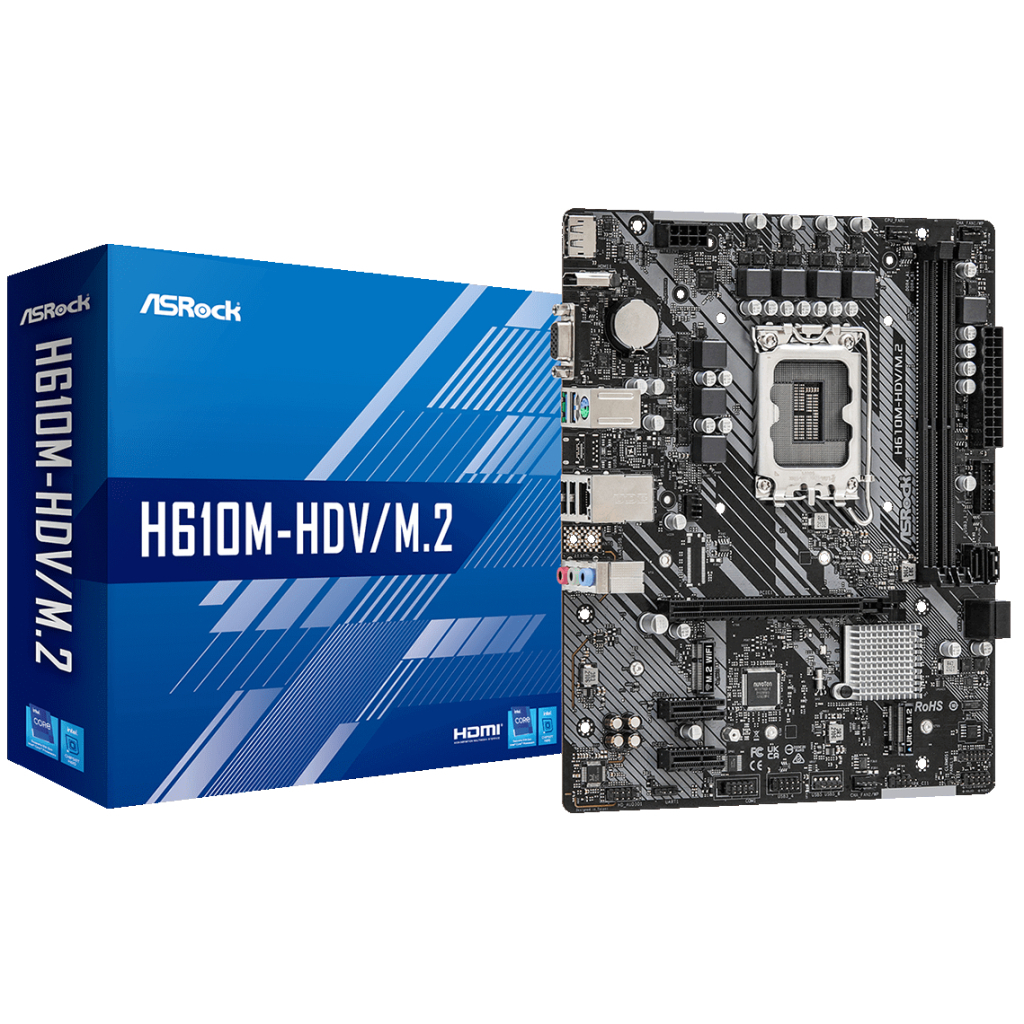 Материнська плата ASRock H610M-HDV/M.2 - зображення 1