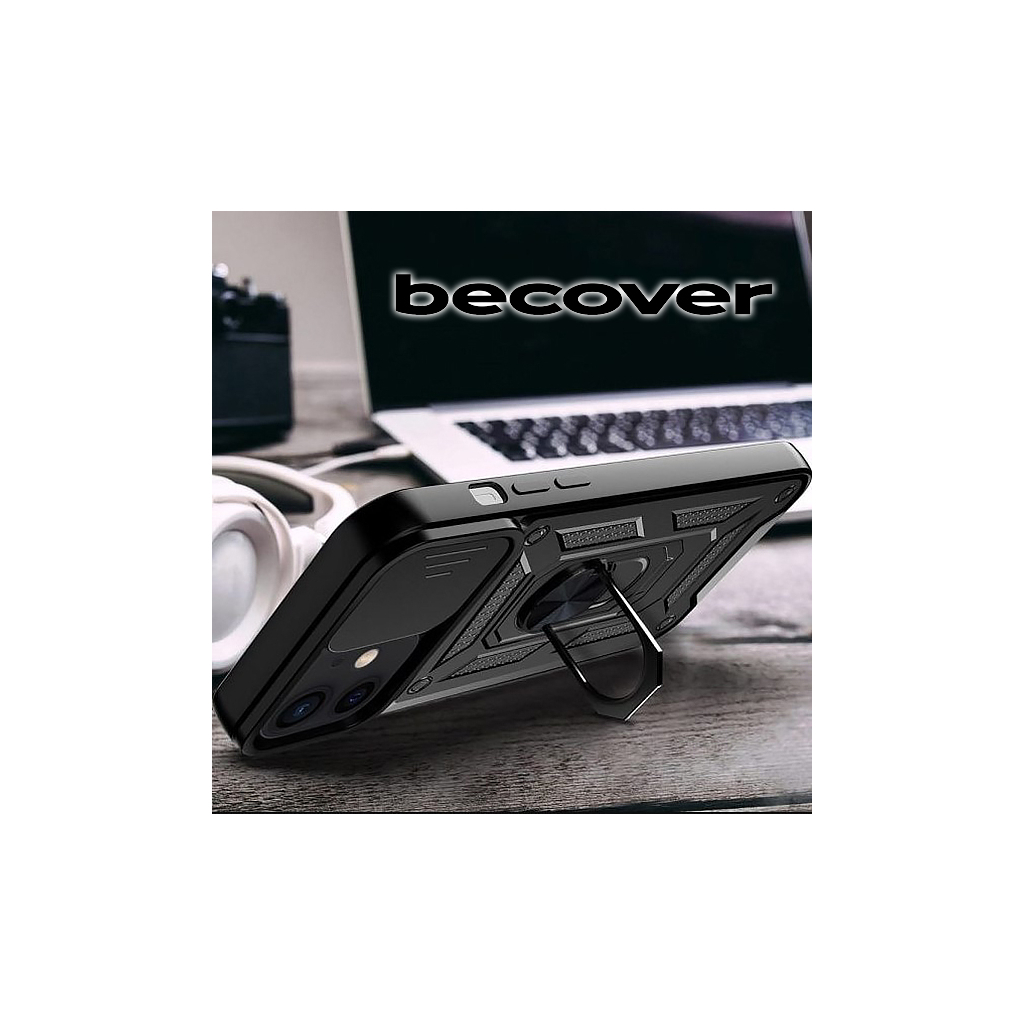 Чохол до мобільного телефона BeCover Military Apple iPhone 12 Black (709951) - зображення 2