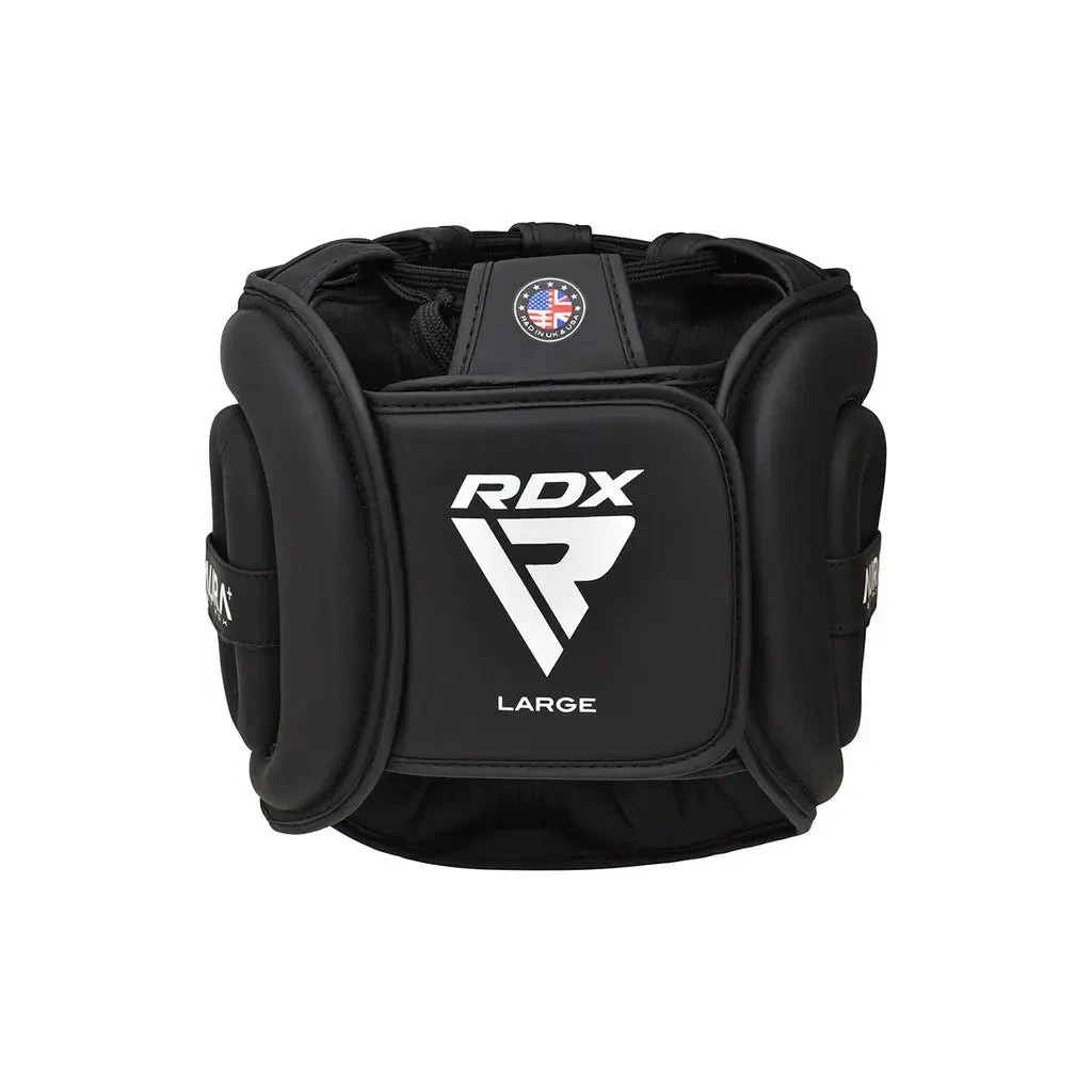 Боксерський шолом RDX Aura Plus T-17 Black Golden XL (HGR-T17BGL-XL+) - зображення 5