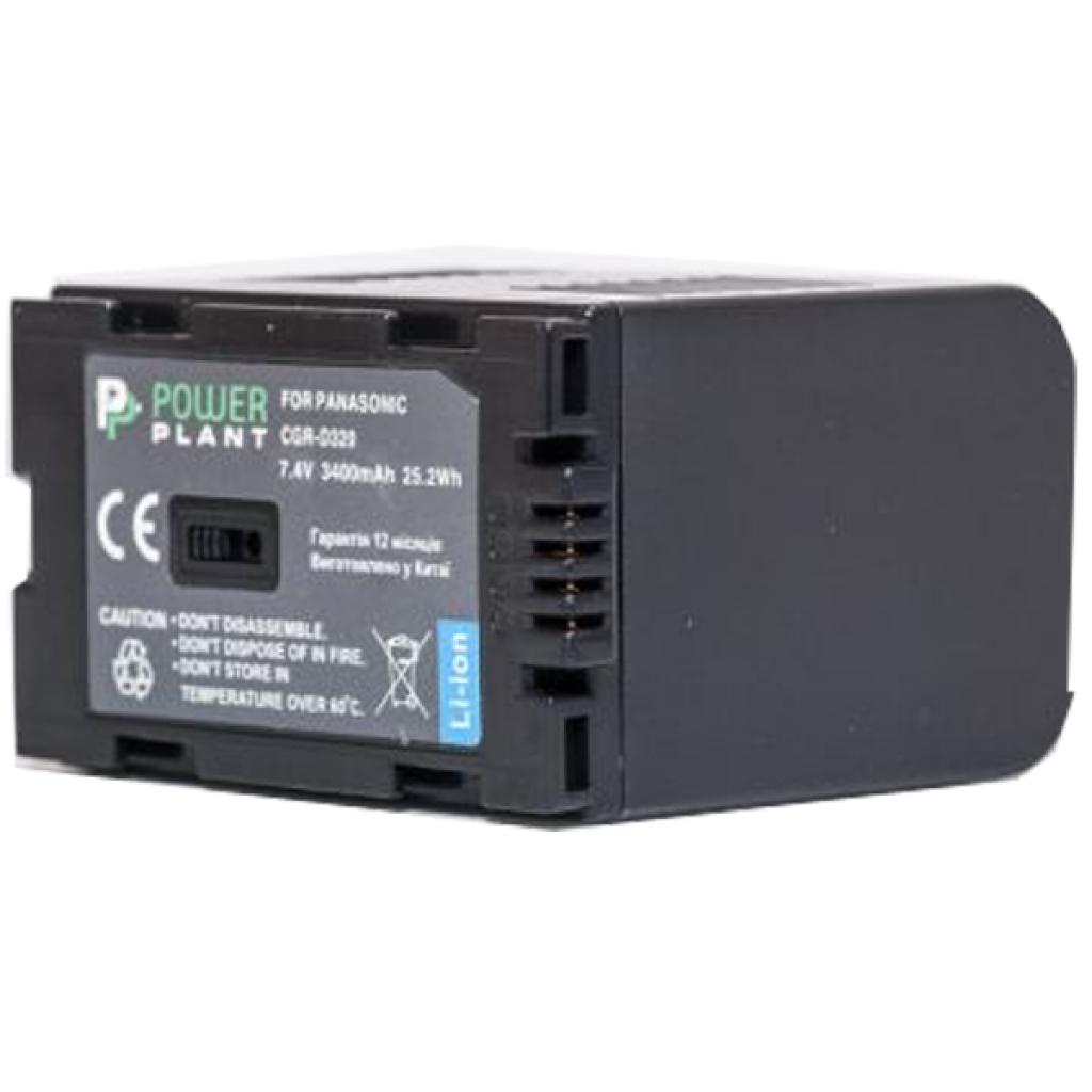 Акумулятор до фото/відео PowerPlant Panasonic D320, D28S (DV00DV1094) - изображение 1