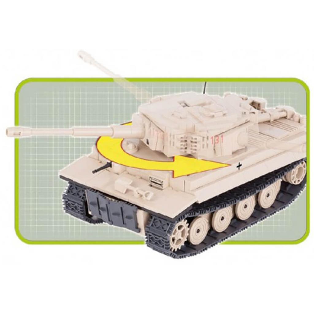 Конструктор Cobi Танк Тигр I 550 деталей (COBI-2519) - зображення 4