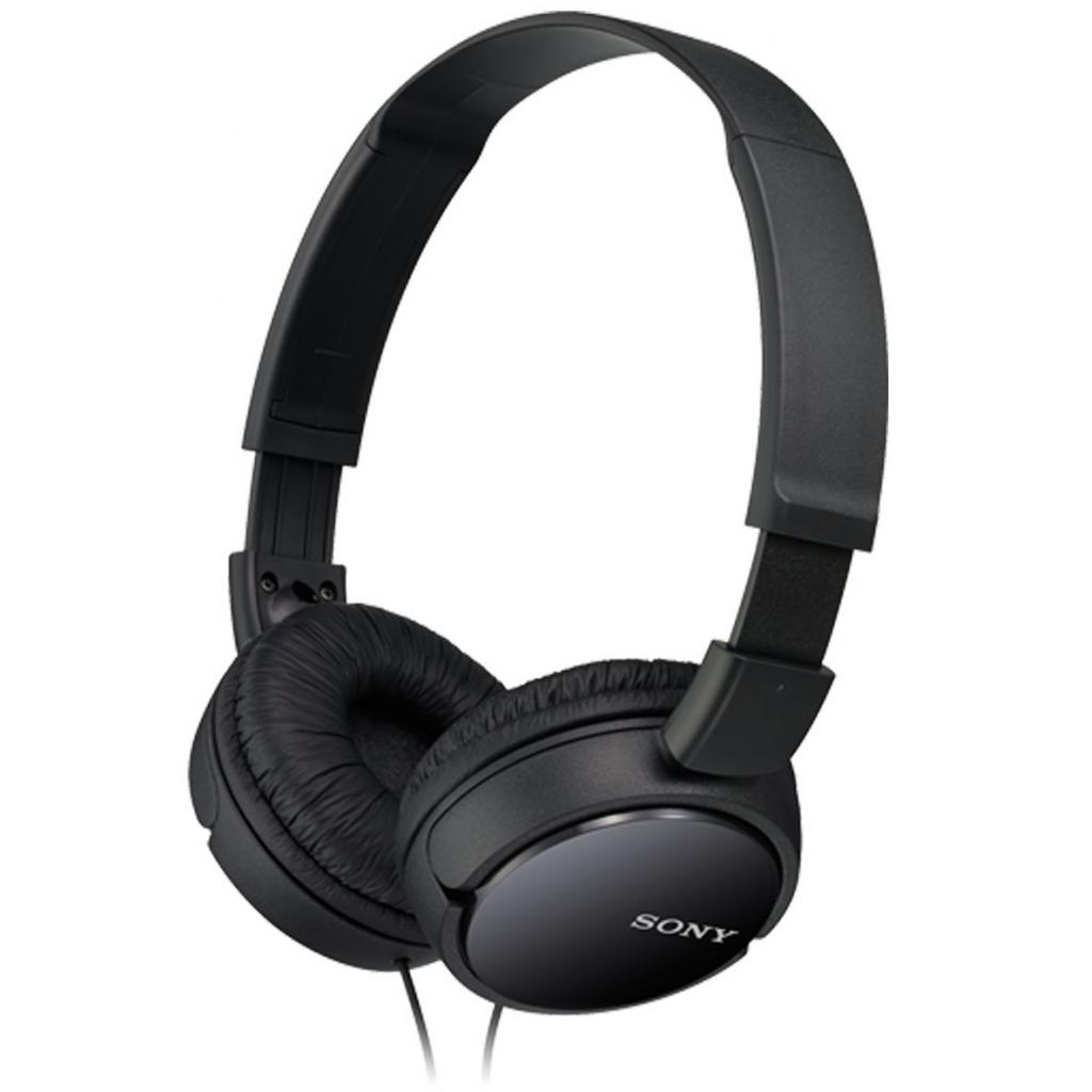 Навушники Sony MDR-ZX110AP Black (MDRZX110APB.CE7) - зображення 1