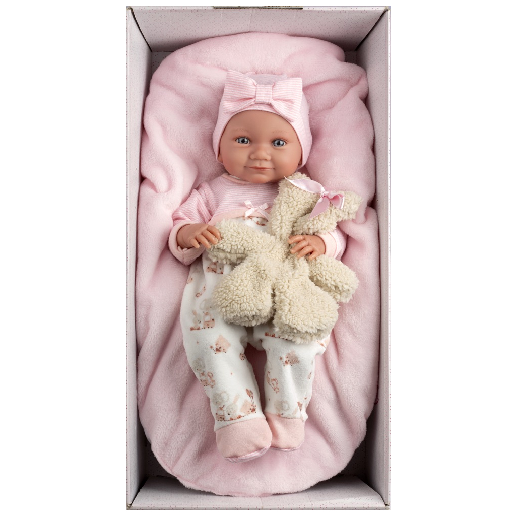 Пупс Llorens Nica Recien Nacida Cojin Rosa, 40 см (73808) - зображення 5
