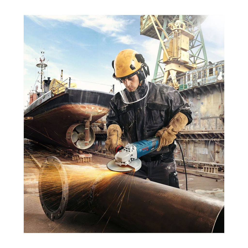 Шліфувальна машина Bosch GWS 30-230 B 230 мм 2800W, 6500об/хв, 5.9кг (0.601.8G1.000) - зображення 5