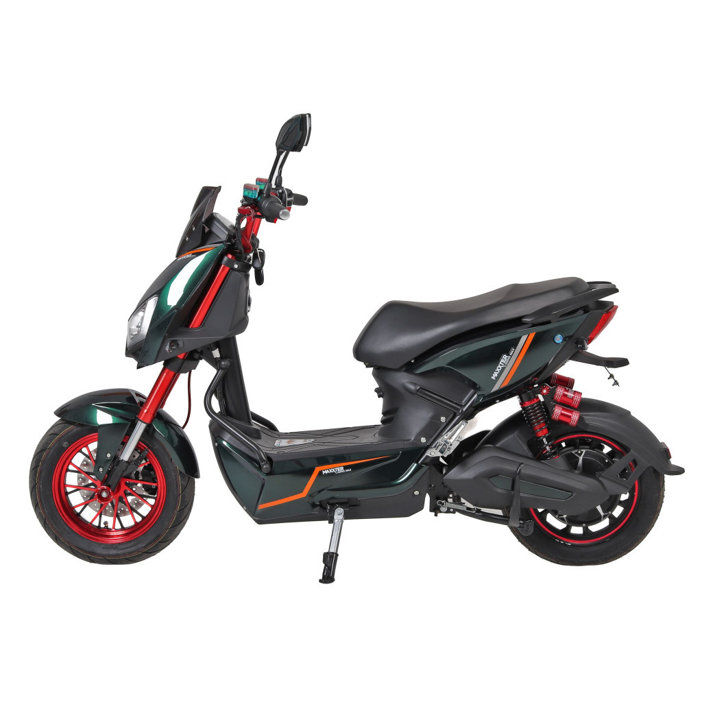 Електроскутер Maxxter GANG MAX (black-pearl green) - зображення 2