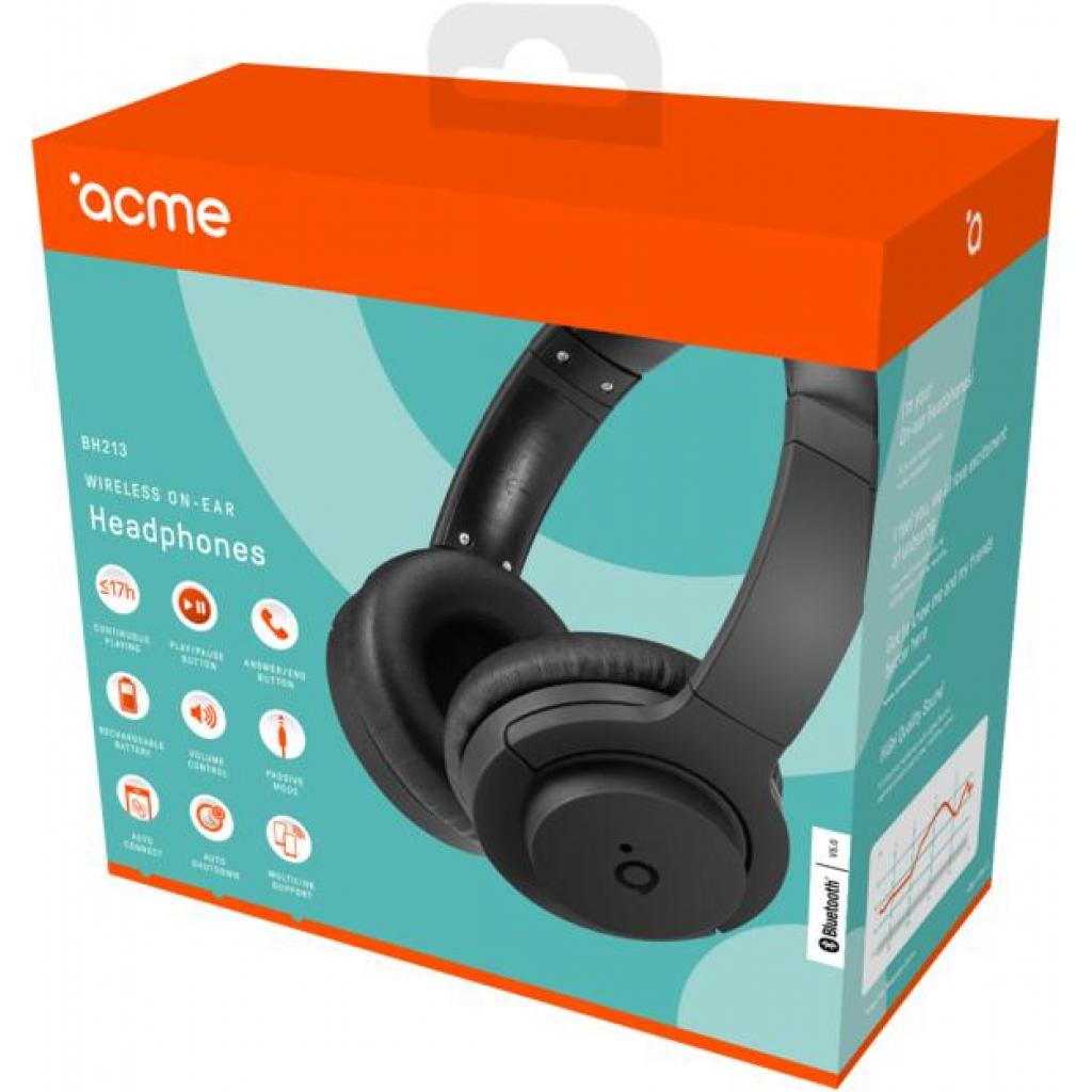 Навушники ACME BH213 Wireless On-Ear Headphones (4770070881095) - зображення 8