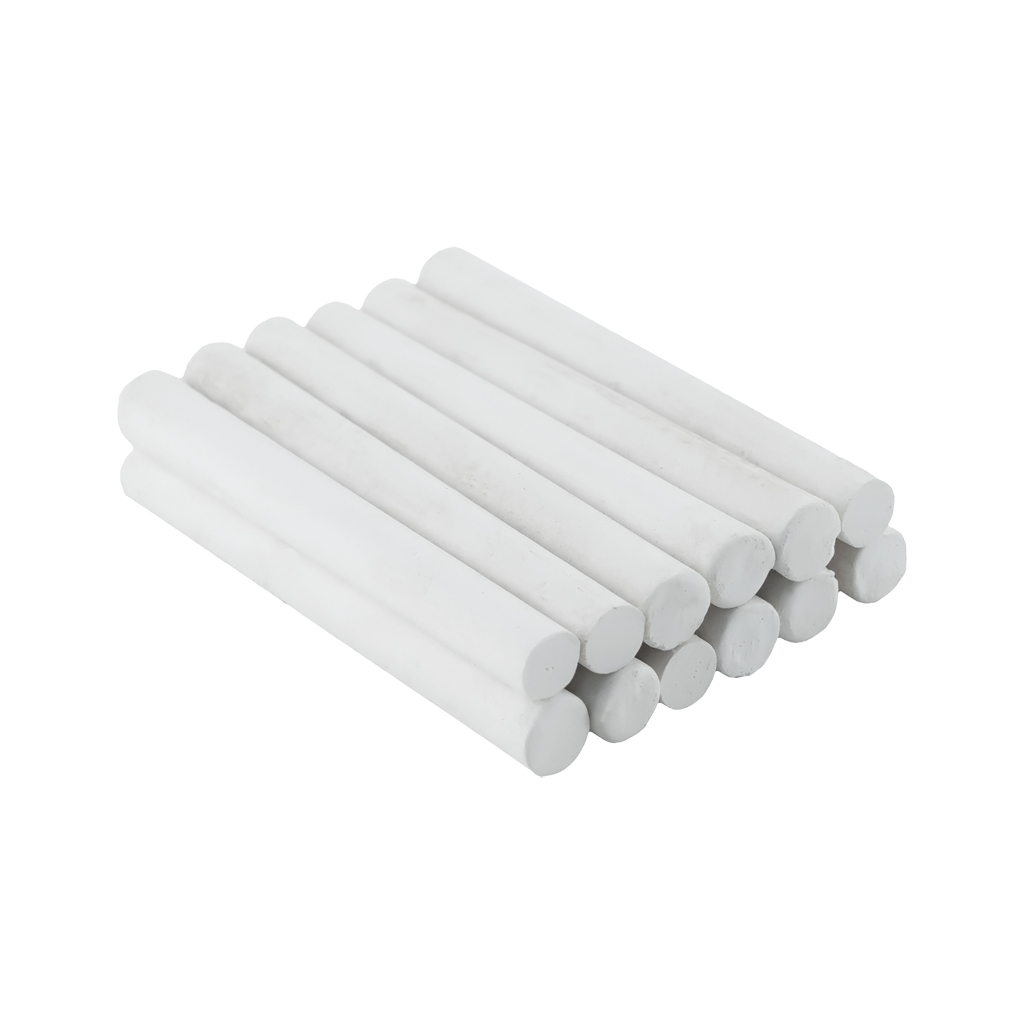 Крейда Kite біла кругла, 12 шт Classic (K-079-12) - изображение 2