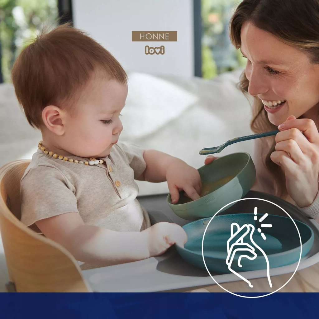 Тарілка дитяча Lovi Pistachio М'ятні 2 шт (21/530_gre) - зображення 7