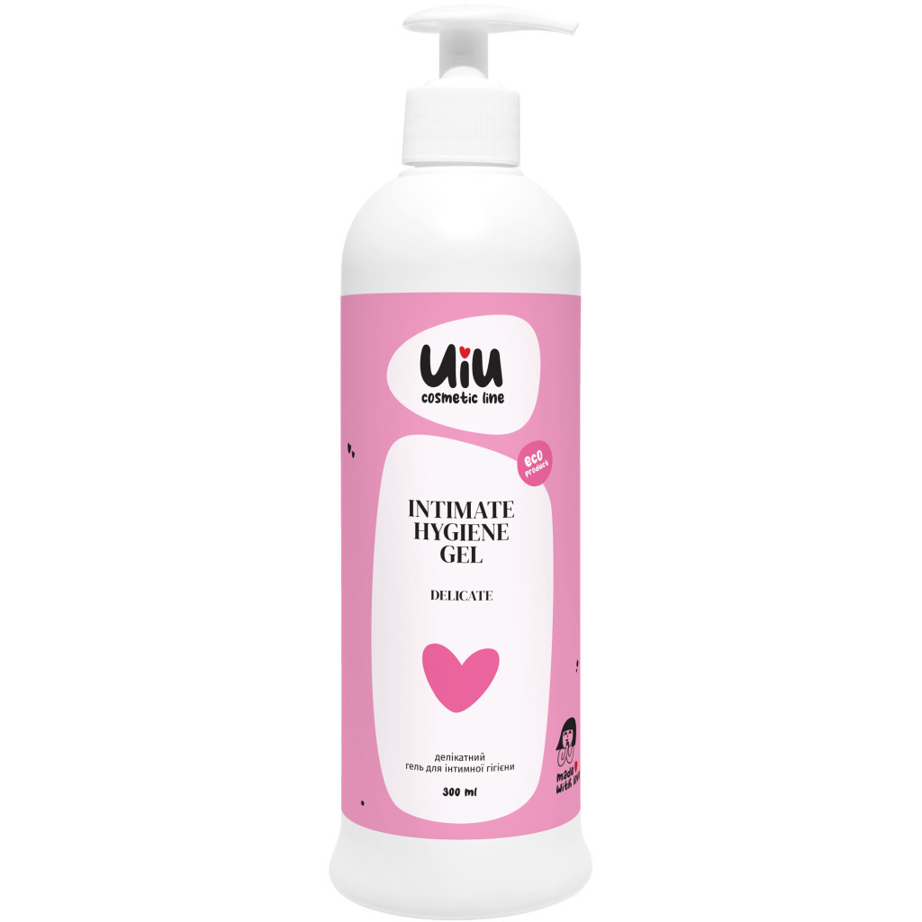 Гель для інтимної гігієни UIU Делікатний 300 мл (4820152332912) - изображение 1