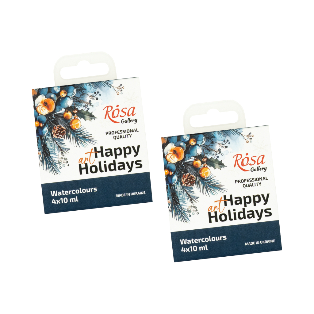 Акварельні фарби Rosa Gallery Special Edition 2, 4 кольори по 10 мл (4823098546733) - picture 3
