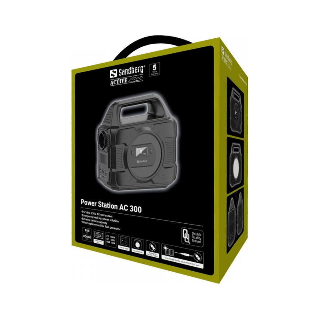 Зарядна станція Sandberg AC300 288Wh (420-84) - зображення 6