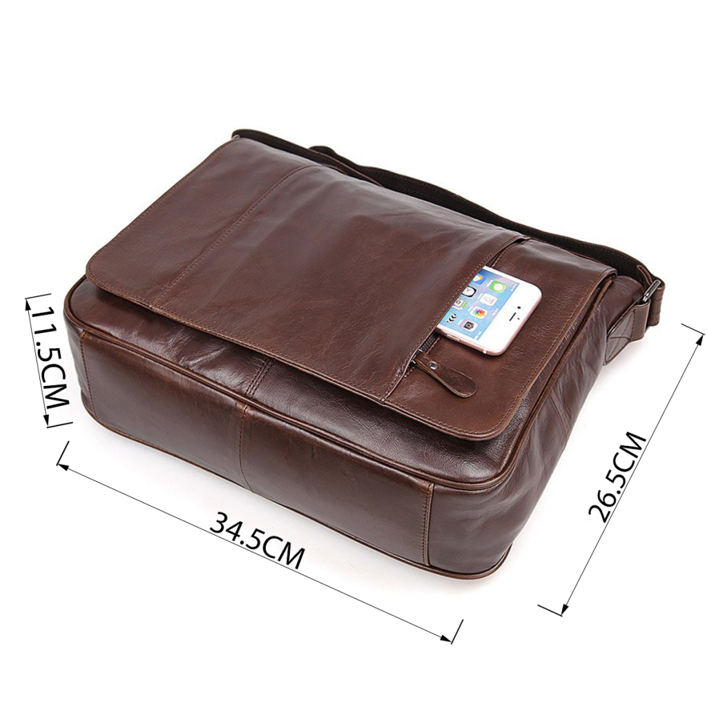 Сумка Vintage Коричнева (14425) - зображення 3