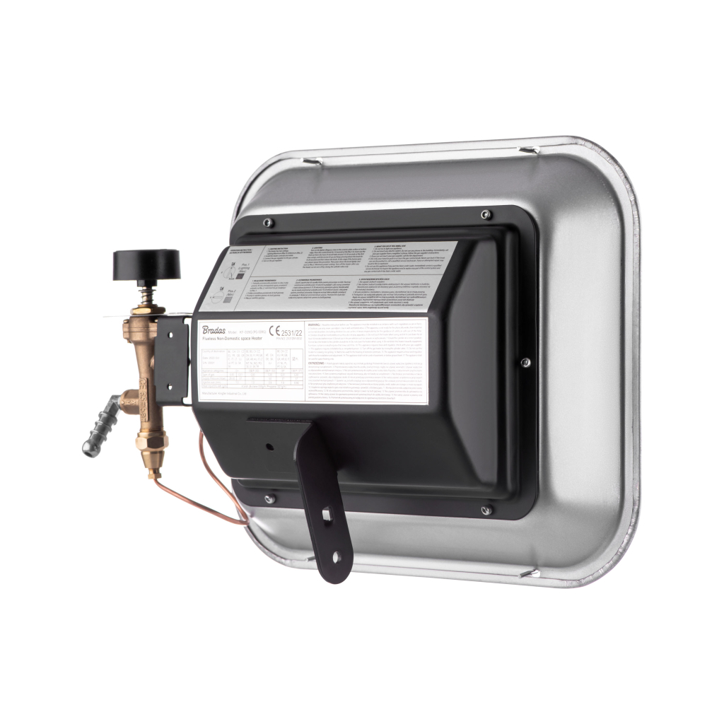 Газовий обігрівач Bradas 3-4.5 кВт набір (PG-009G) - зображення 6