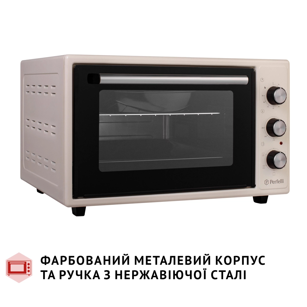 Електропіч Perfelli TRIMO 37 IVORY - изображение 4