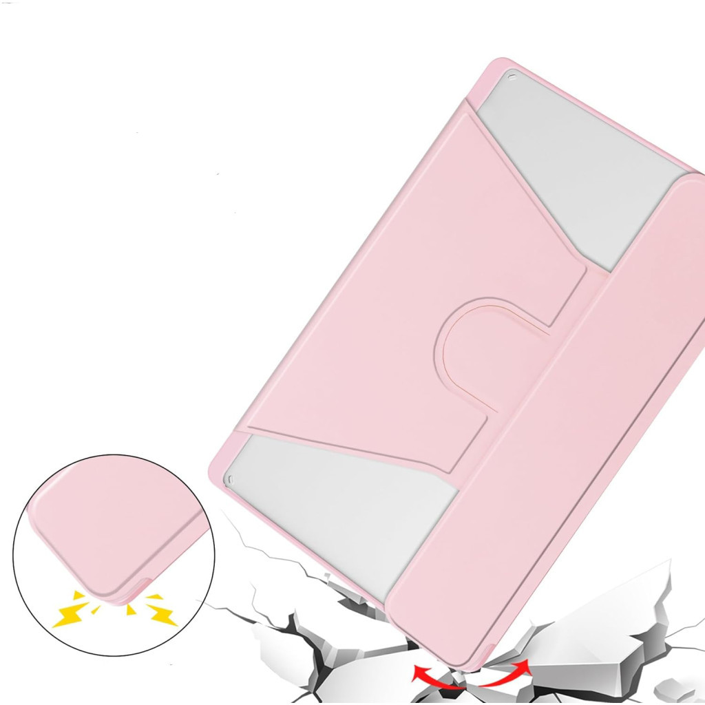 Чохол до планшета BeCover Keyboard 360° Rotatable Lenovo Tab M11 (2024) TB-TB330FU/Xiaoxin Pad 11 (2024) 11" Pink (711077) - зображення 5