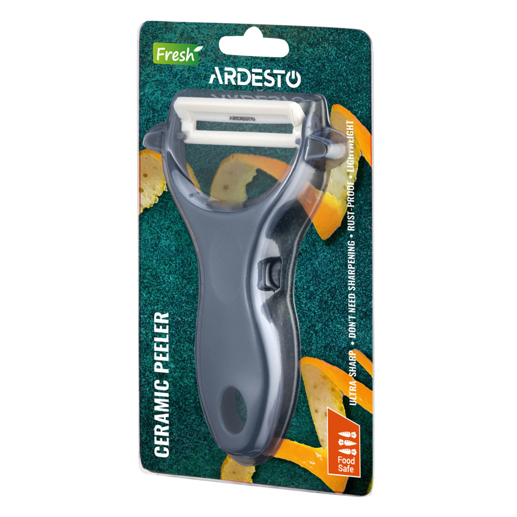 Овочечистка Ardesto Fresh, кераміка, пластик, синій (AR2101DB) - зображення 3