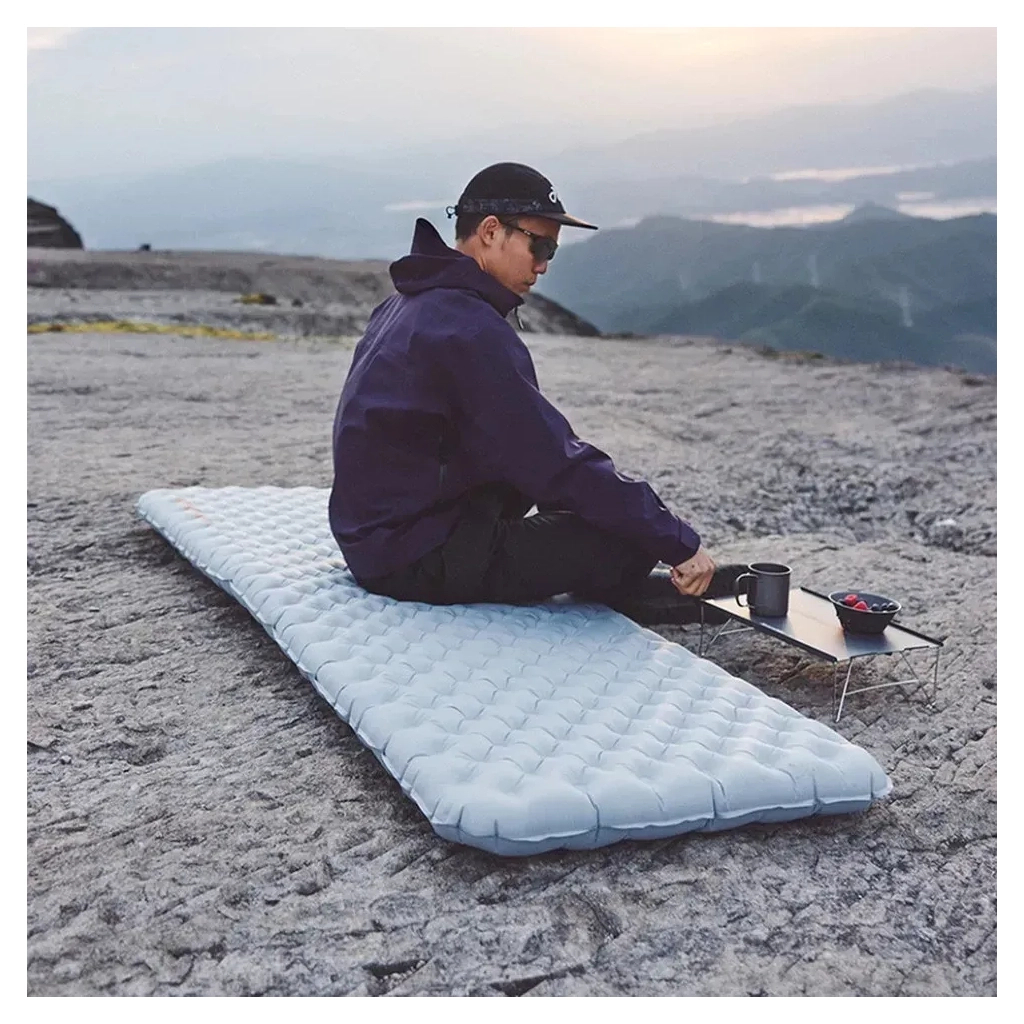 Матрац надувний Naturehike CNK2450WS012, 186х64, сірий (6976507663359) - picture 7