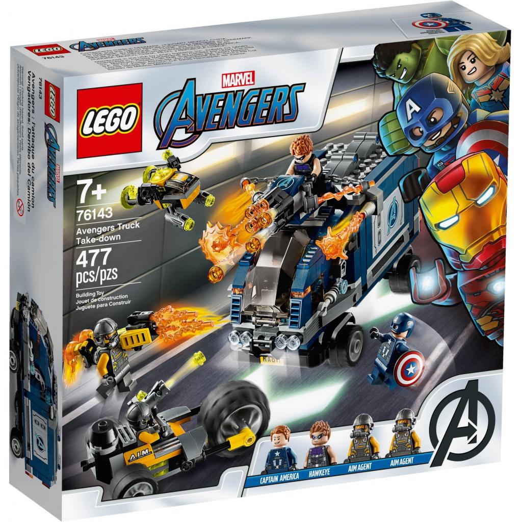 Конструктор LEGO Super Heroes Marvel Comics Месники: захоплення вантажівки (76143) - зображення 1