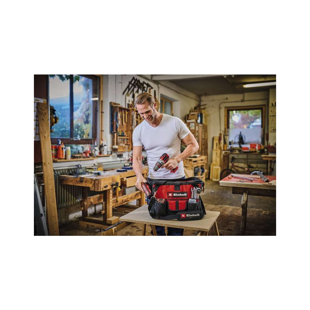 Сумка для інструмента Einhell Bag 45/29, 20 кг, 45х22х29 см, 1.15 кг (4530074) - зображення 3