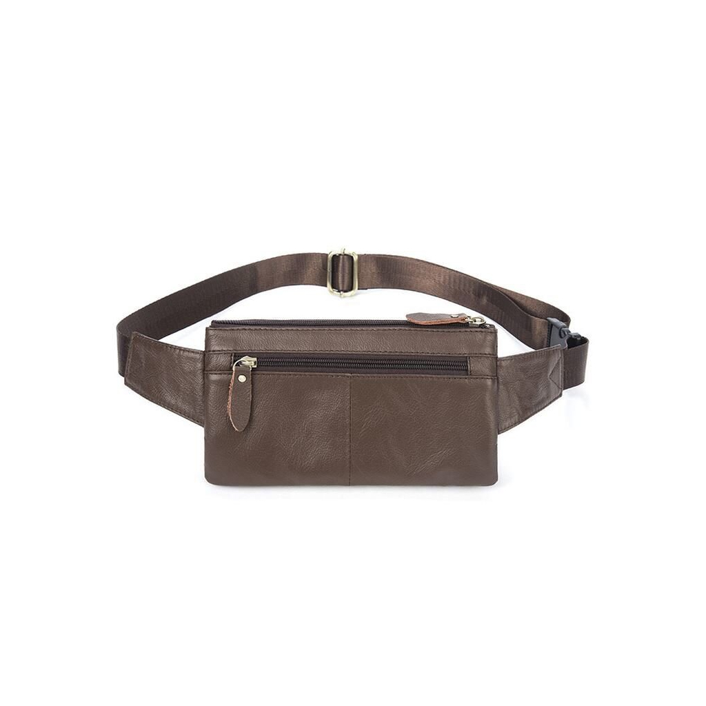 Сумка Vintage На пояс Коричнева (14736) - зображення 5