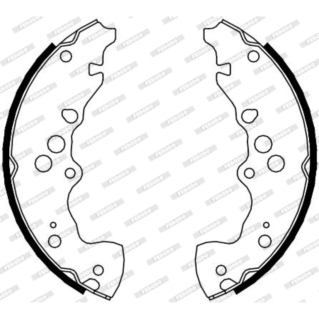 Гальмівні колодки FERODO FSB4115 - зображення 2
