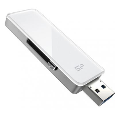USB флеш накопичувач Silicon Power 128GB xDrive Z30 White USB 3.0 (SP128GBLU3Z30V1W) - зображення 7