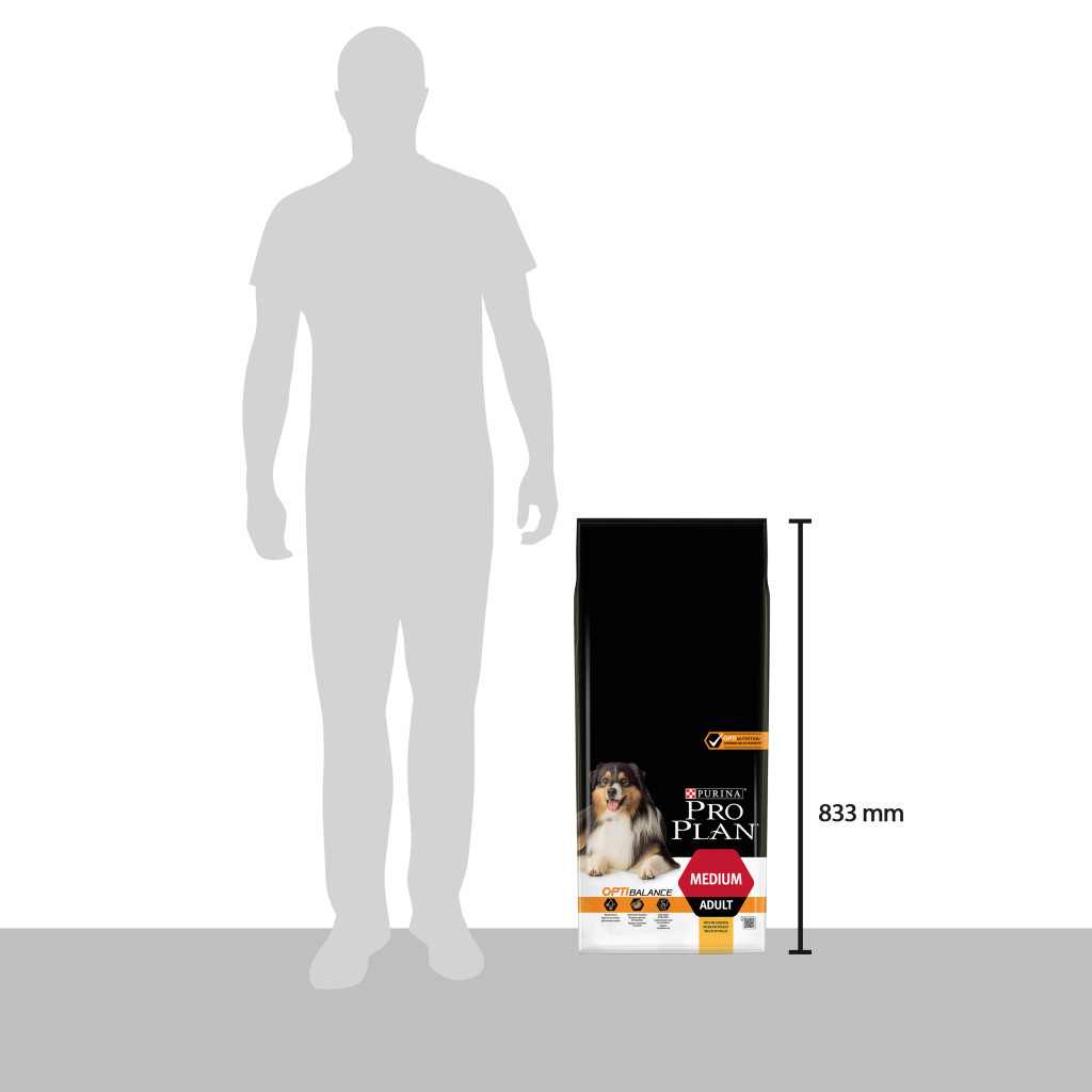 Сухий корм для собак Purina Pro Plan Dog Medium Adult з куркою 14 кг (7613035120488) - изображение 4