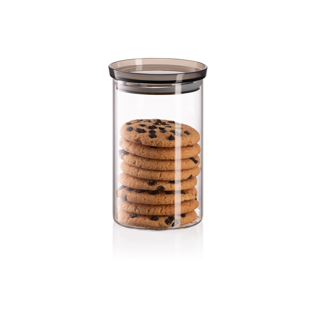 Ємність для сипучих продуктів Ardesto Fresh скло, пластик 900 мл (AR1309SF) - picture 2