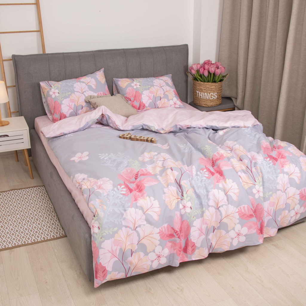 Постільна білизна Isleep 22186 ранфорс полуторна (22186_pl_isleep) - зображення 9