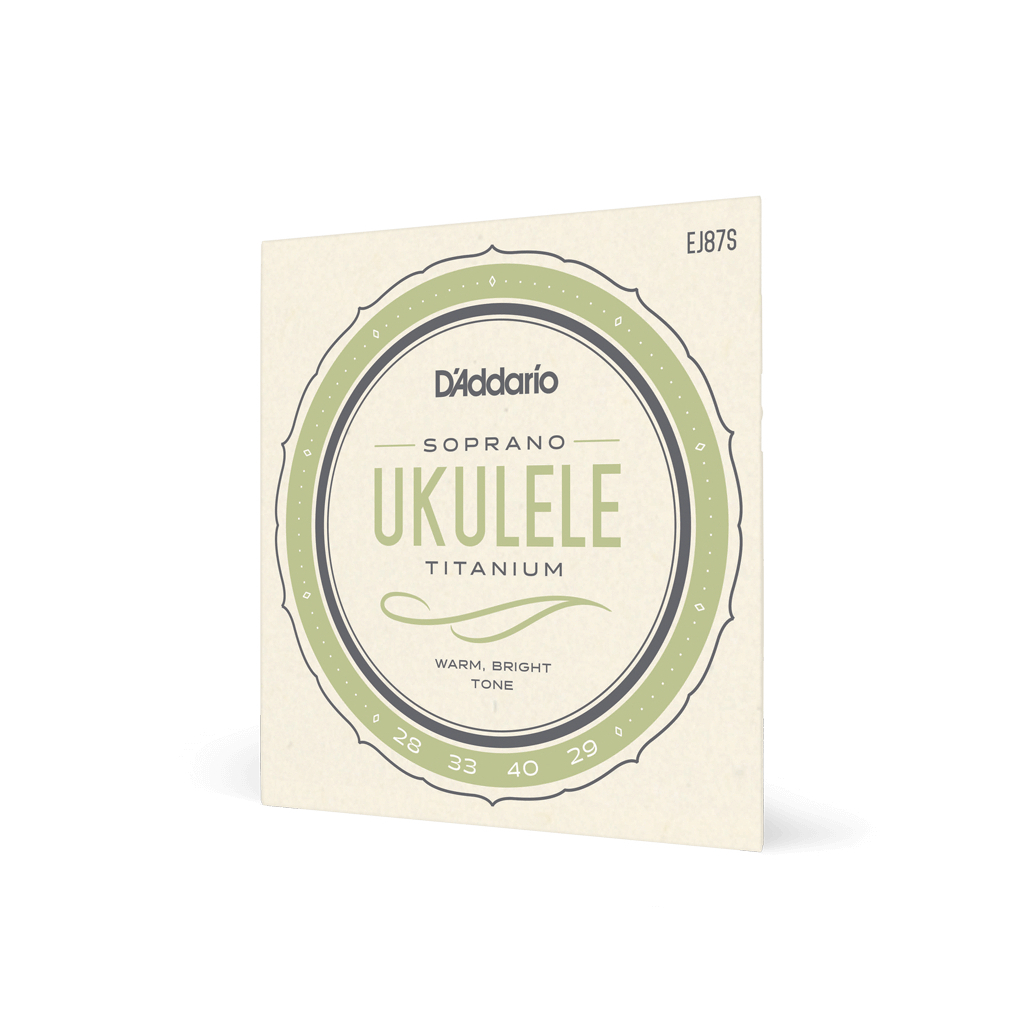 Струни для гітари D'Addario Titanium Ukulele Soprano (EJ87S) - зображення 2