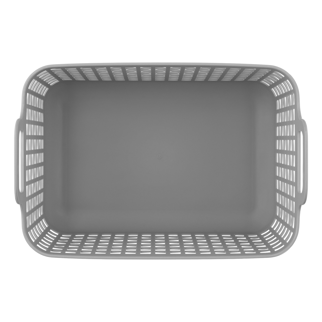 Кошик для зберігання Ardesto 33x22.5x25.2 см Сірий 12.5 л (ARHC2512GG) - изображение 5
