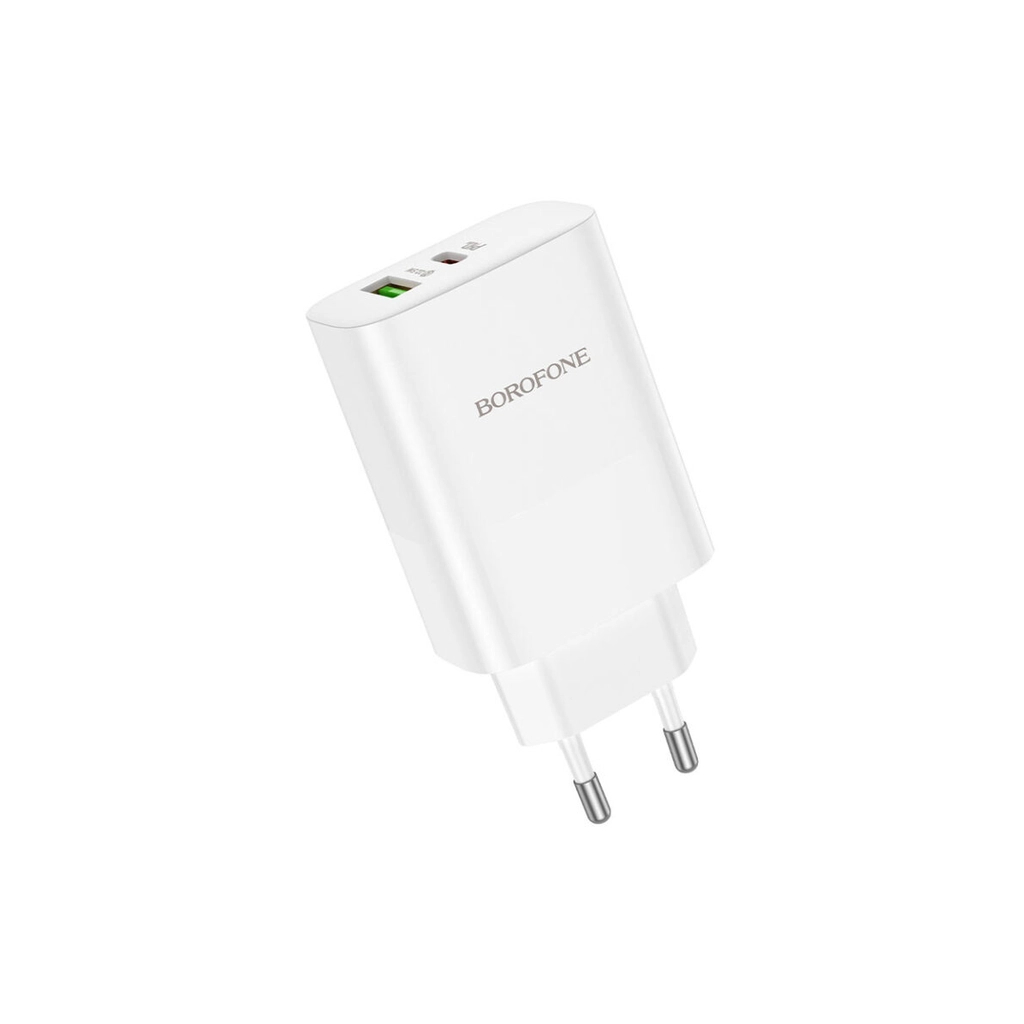 Зарядний пристрій BOROFONE BN10 Sunlight 1xUSB-C PD65W + 1xUSB-A White (6974443388190) - зображення 5