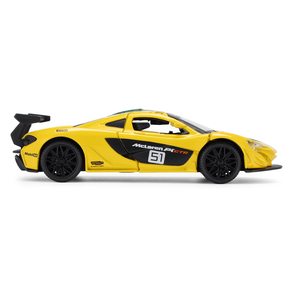 Машина TechnoDrive McLaren P1 жовтий 124 (250943MLP1YW) - зображення 4