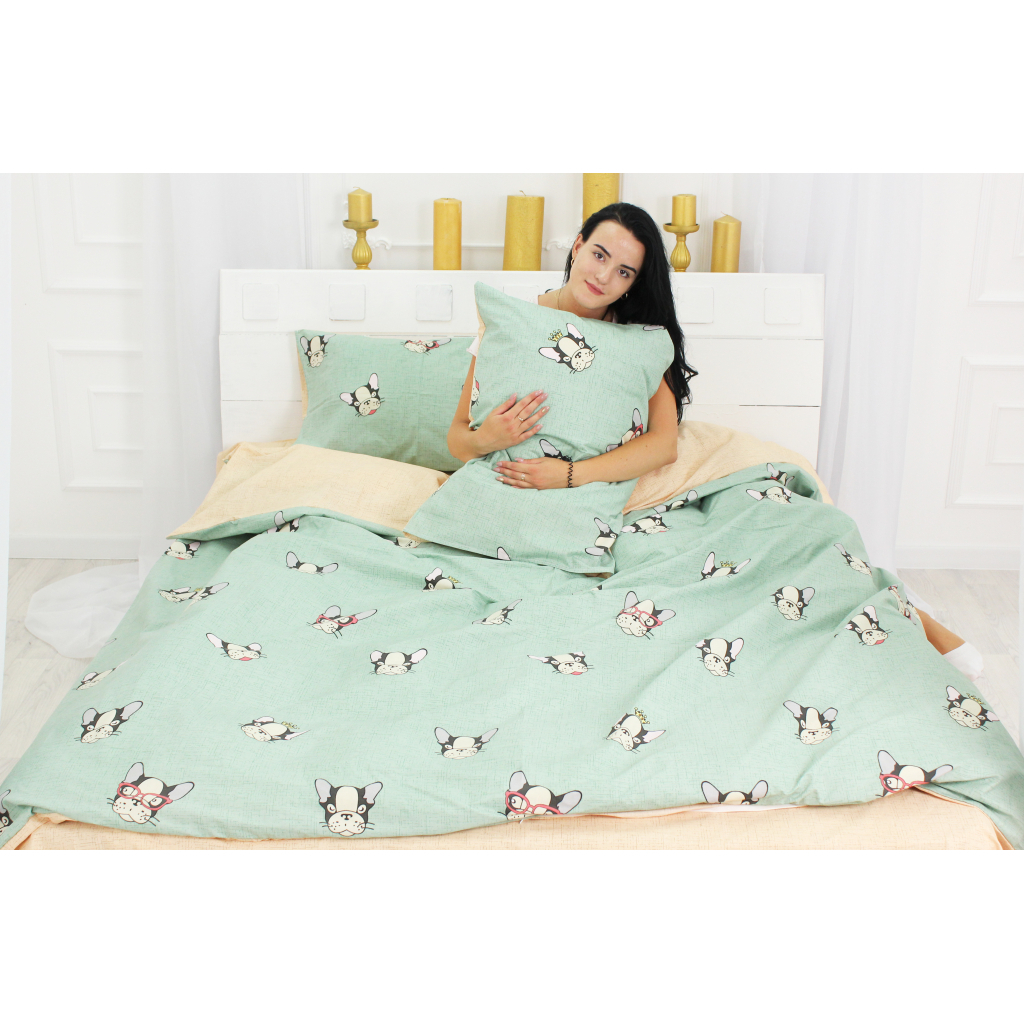 Постільна білизна MirSon Бязь Premium 17-0356 Burkina Faso Сімейна 160x220 (2200002664059) - зображення 2