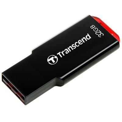 USB флеш накопичувач Transcend 32GB JetFlash 310 Black USB 2.0 (TS32GJF310) - зображення 2