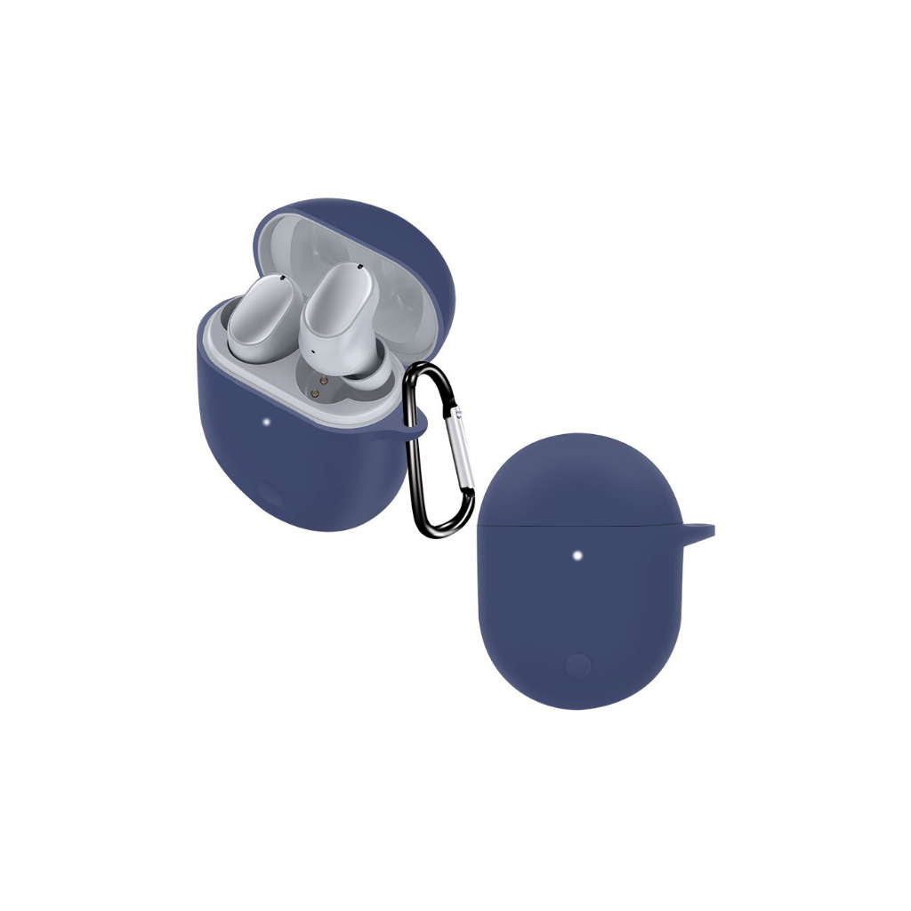 Чохол для навушників BeCover Silicon для Xiaomi Redmi Buds 3 Pro Deep Blue (707462) - зображення 2