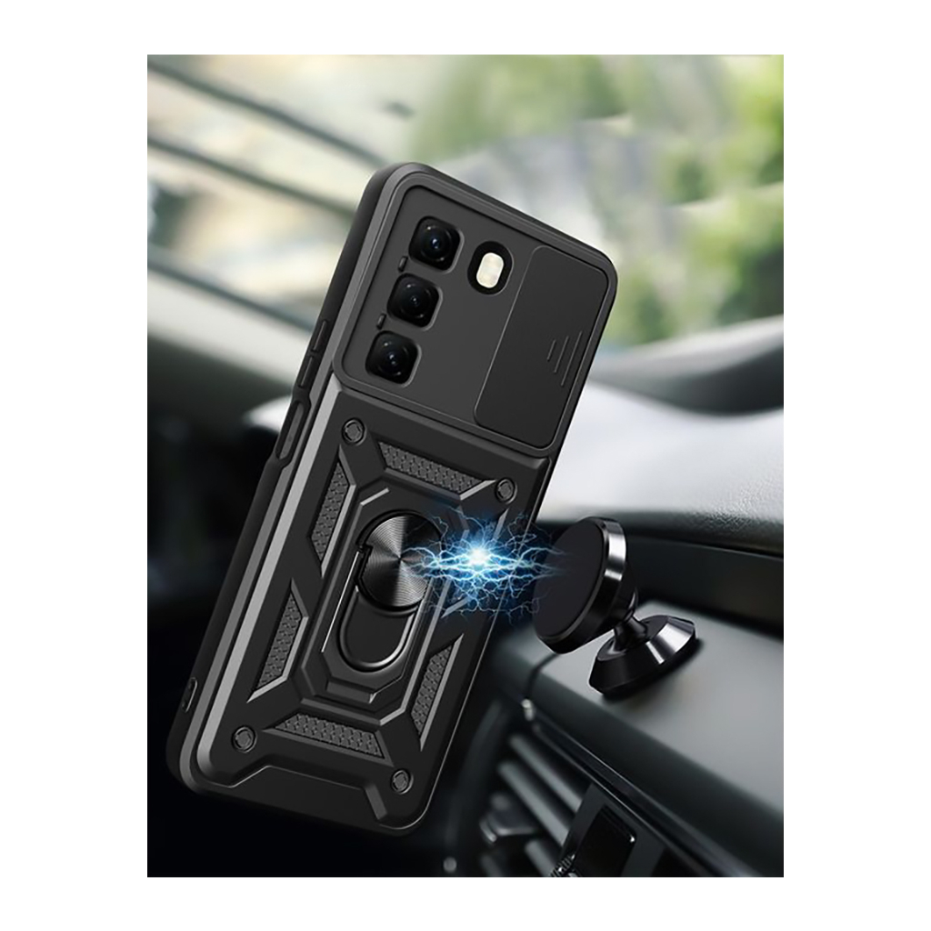 Чохол до мобільного телефона BeCover Military Infinix Hot 50 Pro Plus 4G (X6880) Black (713526) - зображення 3