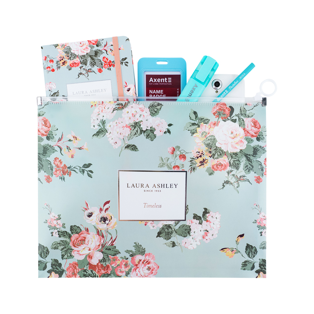 Папка на блискавці Axent zip-lock А4 Laura Ashley, Timeless (1497-32-A) - изображение 3