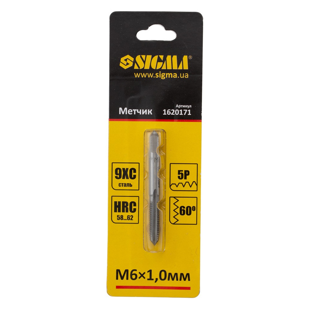 Мітчик Sigma М6x1.0мм (1620171) - зображення 2