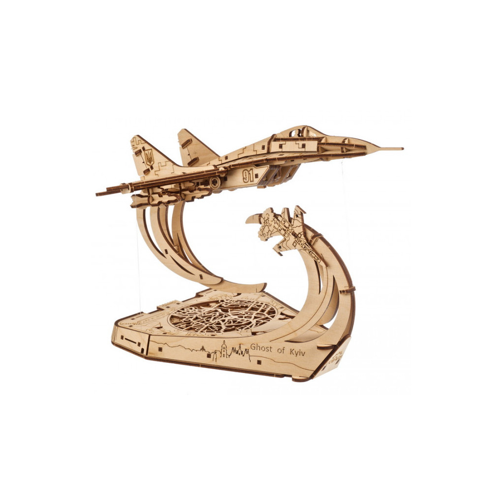 Конструктор Ugears Привид Києва (6337408) - зображення 2