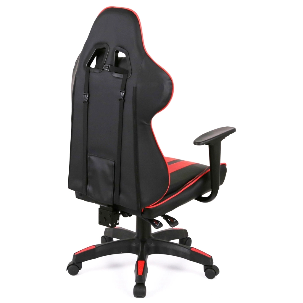 Крісло ігрове Аклас Стрік Light ANF Червоний (PU-чорний/червоний) (00160344) - зображення 4