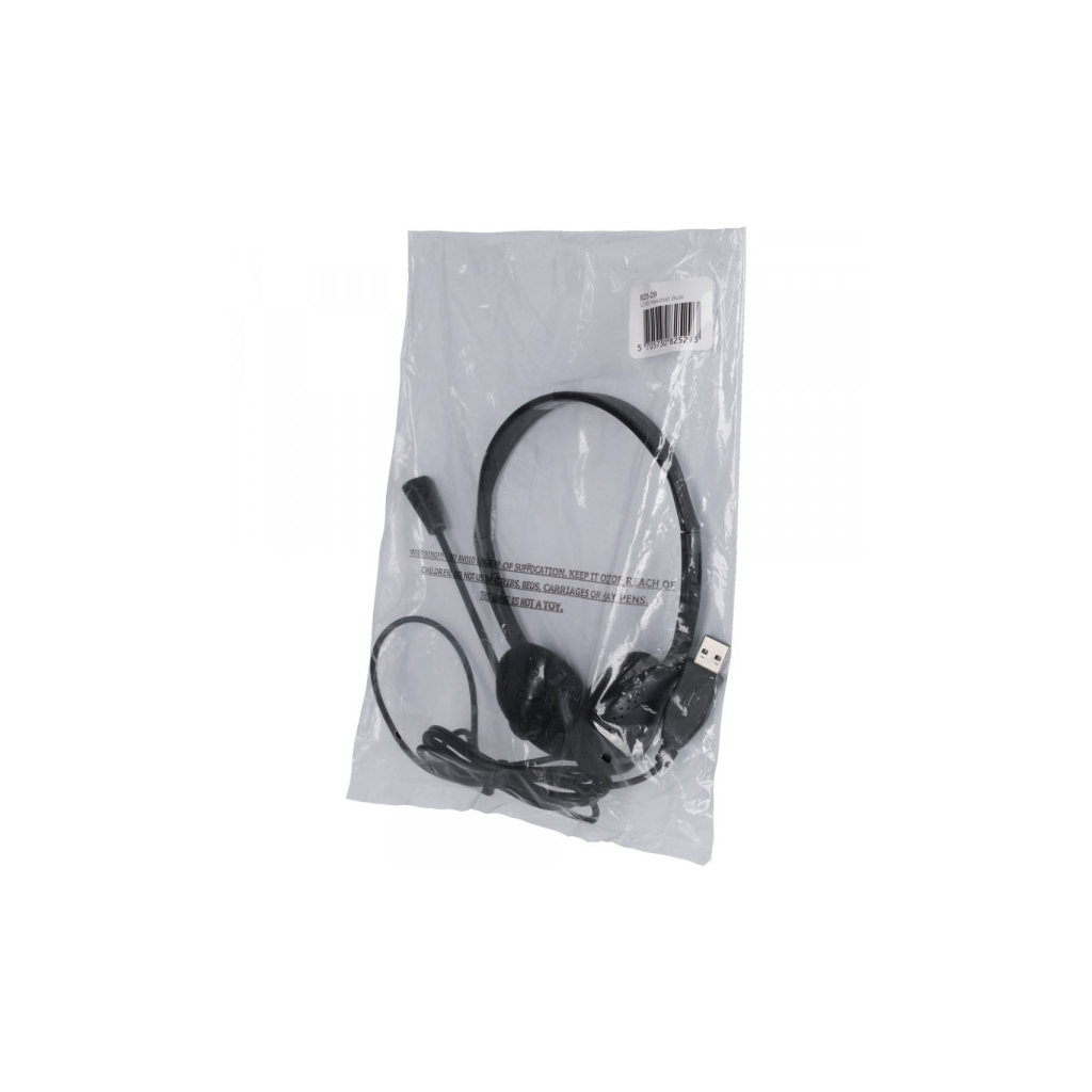 Навушники Sandberg Headset Bulk USB Black (825-29) - зображення 3