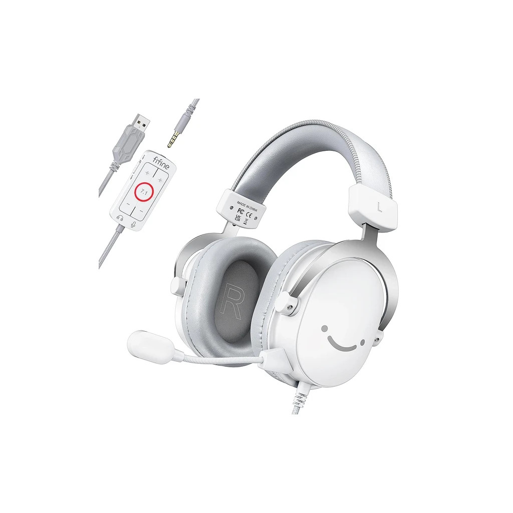 Навушники Fifine H9W White (H9W) - зображення 2