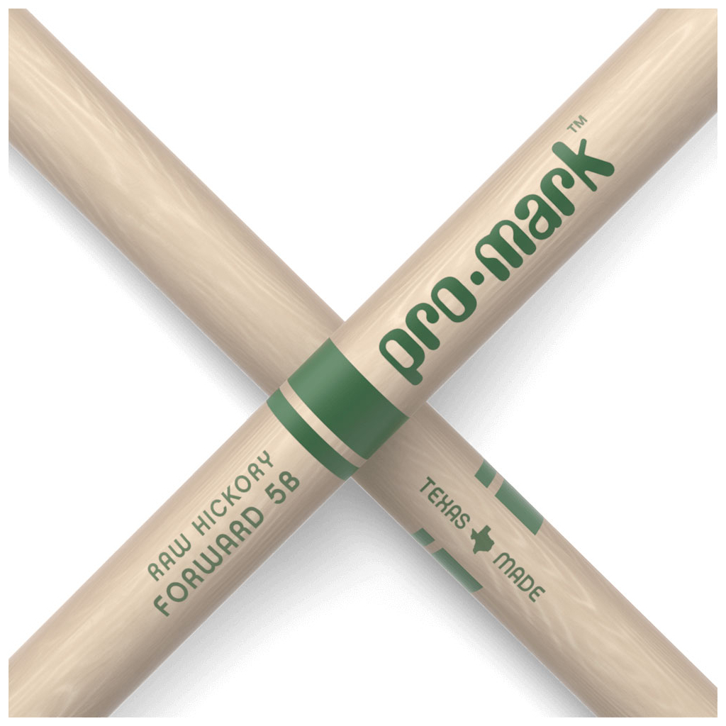 Барабанні палички ProMark Classic Forward 5B Raw Hickory (TXR5BW) - изображение 4
