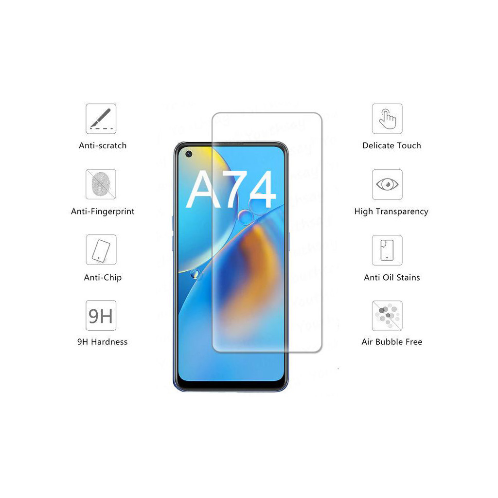 Скло захисне Drobak OPPO A74 (494905) - зображення 2