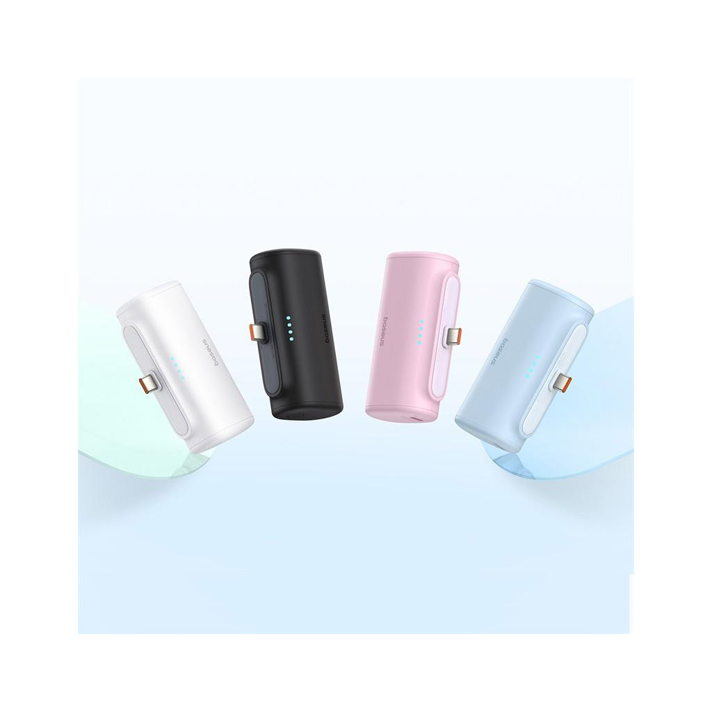 Батарея універсальна Baseus Compact 4900mAh 20W Lightning, White (PPWC05I) (P10068304212-00) - зображення 9
