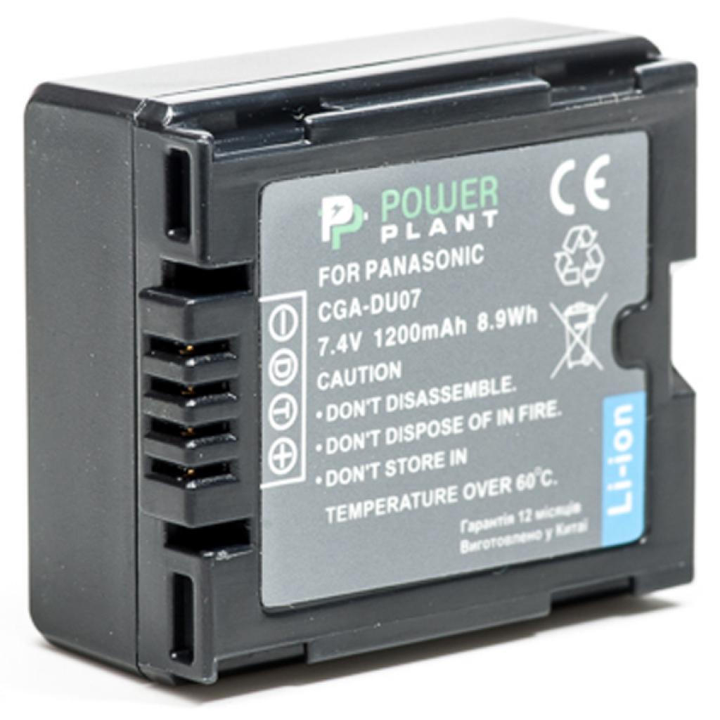 Акумулятор до фото/відео PowerPlant Panasonic VW-VBD070, CGA-DU07 (DV00DV1339) - зображення 1